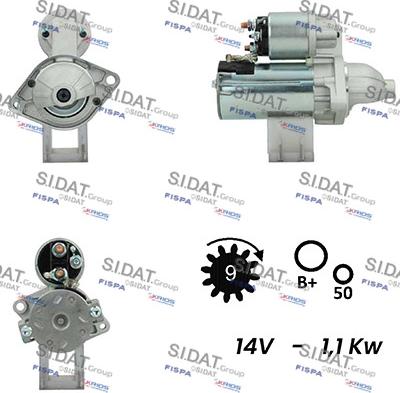 Fispa S12VA0033 - Стартер autozip.com.ua