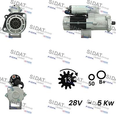 Fispa S24NK0030A2 - Стартер autozip.com.ua