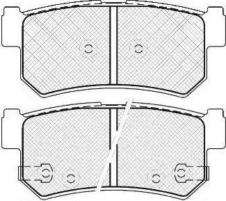 FIT FP4024 - Гальмівні колодки, дискові гальма autozip.com.ua