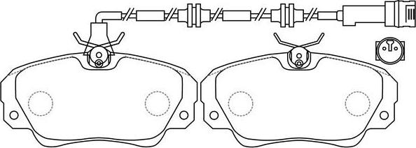 FIT FP4280E - Гальмівні колодки, дискові гальма autozip.com.ua