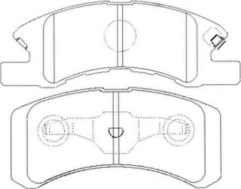 Valeo 606673 - Гальмівні колодки, дискові гальма autozip.com.ua