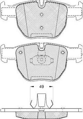 FIT FP0992 - Гальмівні колодки, дискові гальма autozip.com.ua