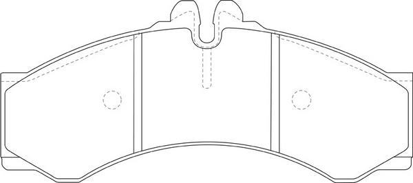 FIT FP0949 - Гальмівні колодки, дискові гальма autozip.com.ua