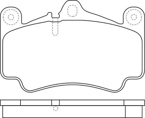 FIT FP0916 - Гальмівні колодки, дискові гальма autozip.com.ua