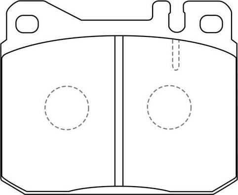 Magneti Marelli T4141MM - Гальмівні колодки, дискові гальма autozip.com.ua