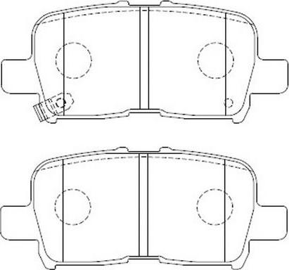 FIT FP0865 - Гальмівні колодки, дискові гальма autozip.com.ua