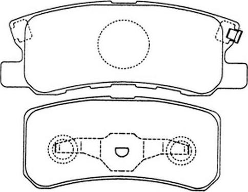 FIT FP0868 - Гальмівні колодки, дискові гальма autozip.com.ua