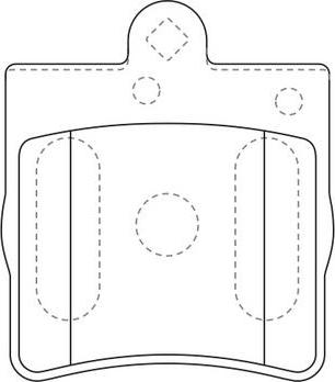 FIT FP0779 - Гальмівні колодки, дискові гальма autozip.com.ua