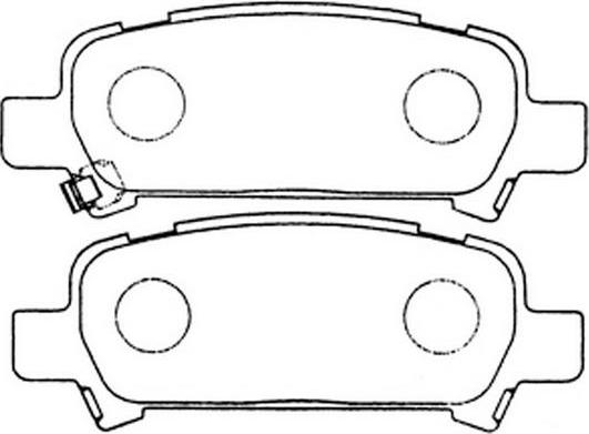 FIT FP0770 - Гальмівні колодки, дискові гальма autozip.com.ua