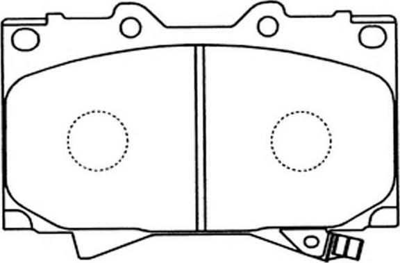 BOSCH 0 986 AB2 125 - Гальмівні колодки, дискові гальма autozip.com.ua