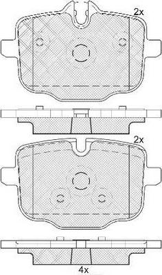 FIT FP1469 - Гальмівні колодки, дискові гальма autozip.com.ua