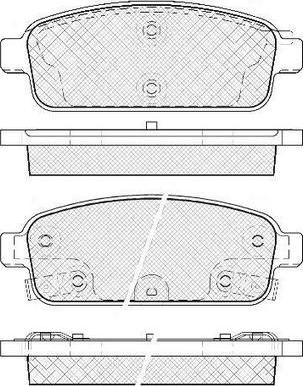 FIT FP1468 - Гальмівні колодки, дискові гальма autozip.com.ua