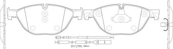 FIT FP1409E - Гальмівні колодки, дискові гальма autozip.com.ua