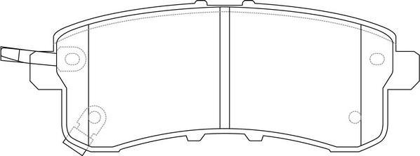 FIT FP1510 - Гальмівні колодки, дискові гальма autozip.com.ua