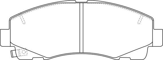 FIT FP1102 - Гальмівні колодки, дискові гальма autozip.com.ua