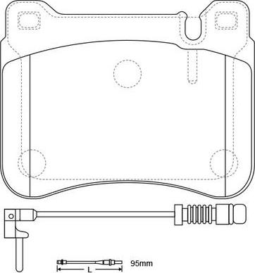 FIT FP1121E - Гальмівні колодки, дискові гальма autozip.com.ua