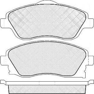 FIT FP1176 - Гальмівні колодки, дискові гальма autozip.com.ua