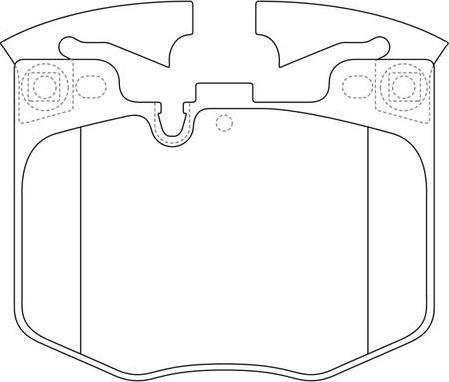 FIT FP1867 - Гальмівні колодки, дискові гальма autozip.com.ua