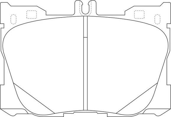 FIT FP1871 - Гальмівні колодки, дискові гальма autozip.com.ua