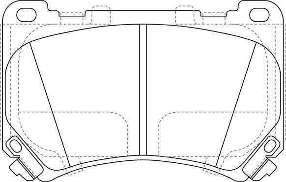 FIT FP1396 - Гальмівні колодки, дискові гальма autozip.com.ua