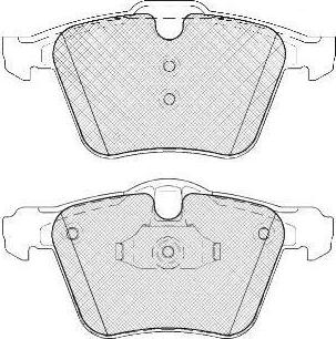 FIT FP1305 - Гальмівні колодки, дискові гальма autozip.com.ua