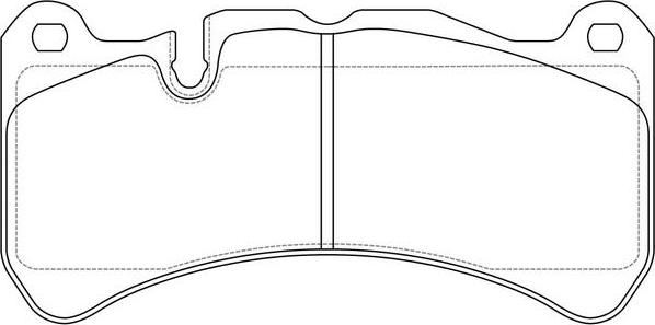 FIT FP1245 - Гальмівні колодки, дискові гальма autozip.com.ua