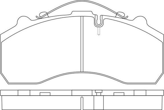 FIT FP1203 - Гальмівні колодки, дискові гальма autozip.com.ua