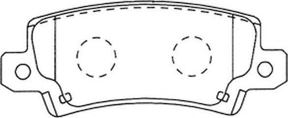 FIT FP1216 - Гальмівні колодки, дискові гальма autozip.com.ua