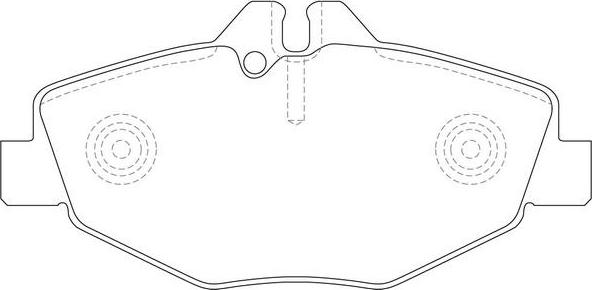 FIT FP1237E - Гальмівні колодки, дискові гальма autozip.com.ua