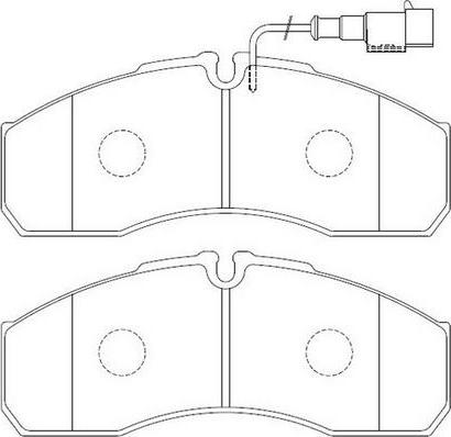 FIT FP3345E - Гальмівні колодки, дискові гальма autozip.com.ua