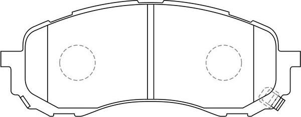 FIT FP7177 - Гальмівні колодки, дискові гальма autozip.com.ua