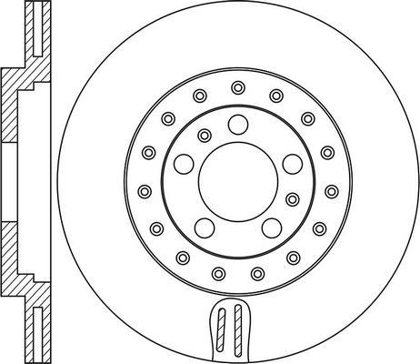 Brake Engineering DI956259 - Гальмівний диск autozip.com.ua