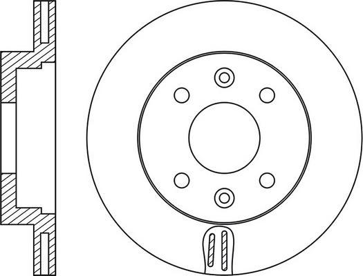 Kavo Parts BR-3226-C - Гальмівний диск autozip.com.ua