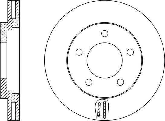 Brake Engineering DI955944 - Гальмівний диск autozip.com.ua