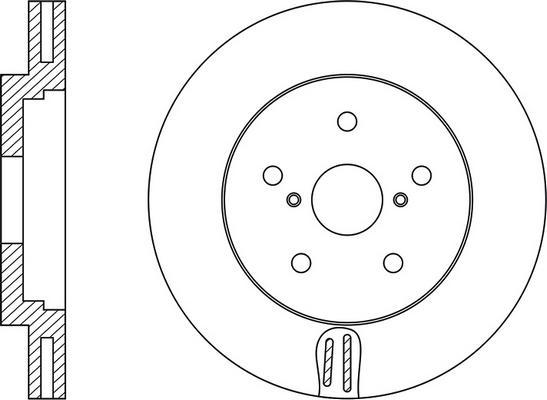 Brembo 09.7812.21 - Гальмівний диск autozip.com.ua