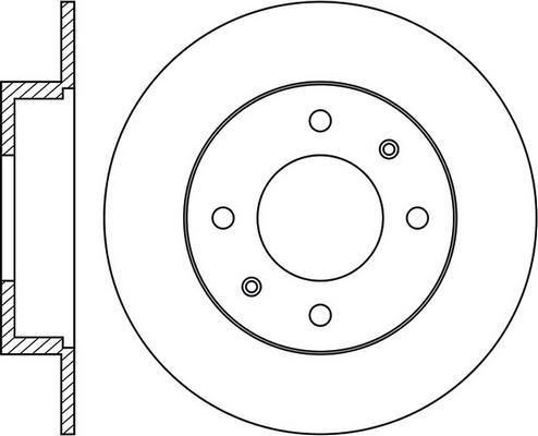 Kavo Parts BR-6743 - Гальмівний диск autozip.com.ua