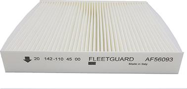 Fleetguard AF56093 - Фільтр, повітря у внутрішній простір autozip.com.ua