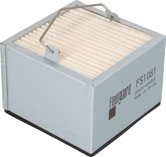 Fleetguard FS1081 - Паливний фільтр autozip.com.ua