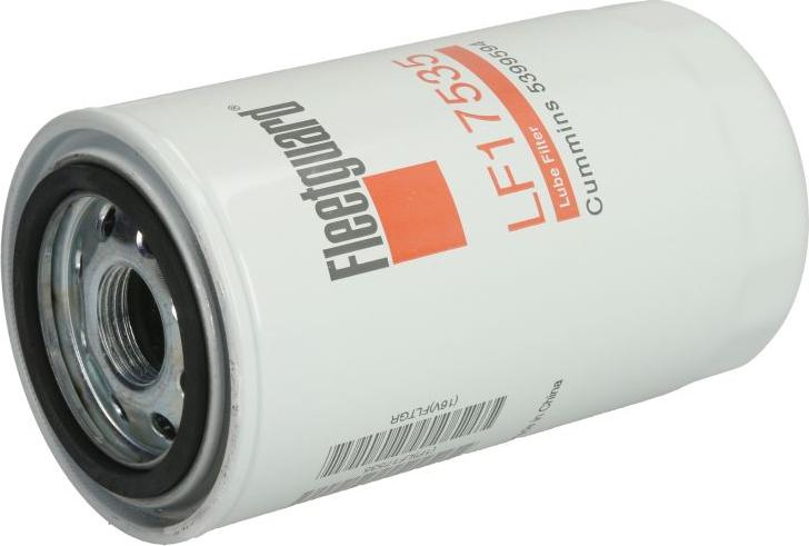 Fleetguard LF17535 - Масляний фільтр autozip.com.ua
