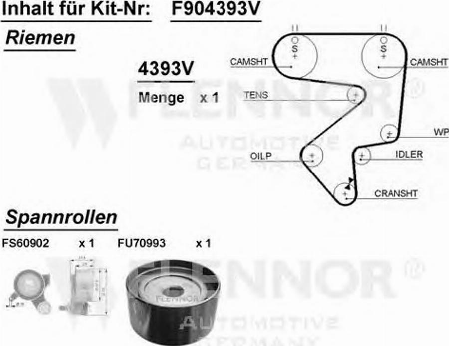 Flennor F904393V