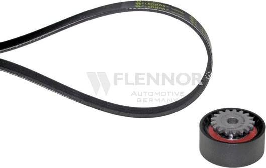 Flennor F904PK0905 - Поликлиновий ремінний комплект autozip.com.ua
