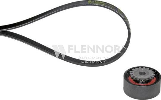 Flennor F904PK0928 - Поликлиновий ремінний комплект autozip.com.ua