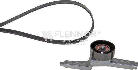 Flennor F905PK1255 - Поликлиновий ремінний комплект autozip.com.ua