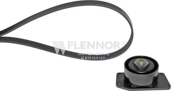 Flennor F906PK1453 - Поликлиновий ремінний комплект autozip.com.ua
