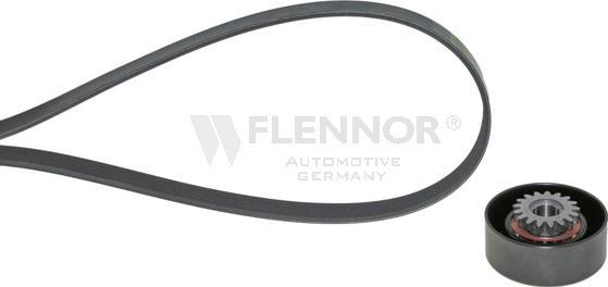 Flennor F906PK1660 - Поликлиновий ремінний комплект autozip.com.ua