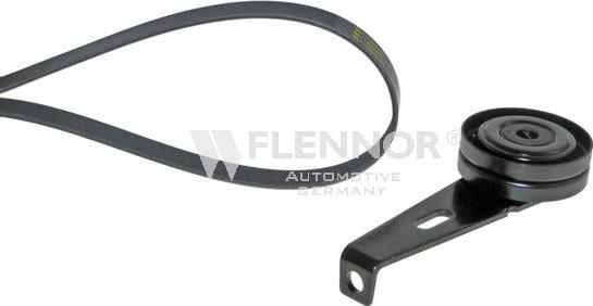 Flennor F906PK1163 - Поликлиновий ремінний комплект autozip.com.ua