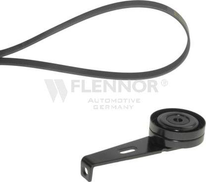 Flennor F906PK1173 - Поликлиновий ремінний комплект autozip.com.ua