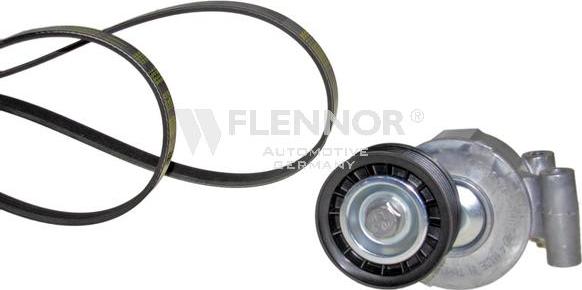 Flennor F906PK1305 - Поликлиновий ремінний комплект autozip.com.ua