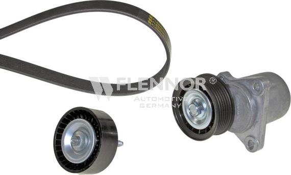 Flennor F906PK2198 - Поликлиновий ремінний комплект autozip.com.ua