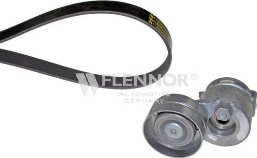 Flennor F907PK1135 - Поликлиновий ремінний комплект autozip.com.ua